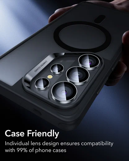 ESR Armorite Samsung Galaxy S26 Ultra Camera Lens Protector Transparant afbeelding 7