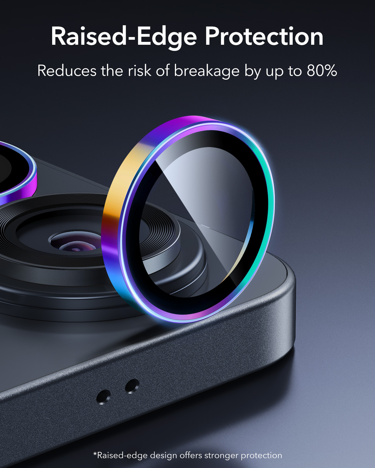 ESR Armorite Samsung Galaxy S26 Ultra Camera Lens Protector Chrome afbeelding 8