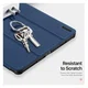 Dux Ducis Domo Samsung Galaxy Tab A11 Plus/A9 Plus Hoes Tri-Fold Book Case Blauw afbeelding 4