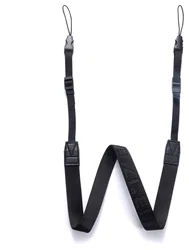 Universele Schouderband Koord voor Telefoons en Tablets 115CM Zwart afbeelding