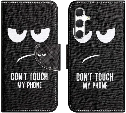 Samsung Galaxy A57 Hoesje Portemonnee Book Case Touch Print afbeelding 1