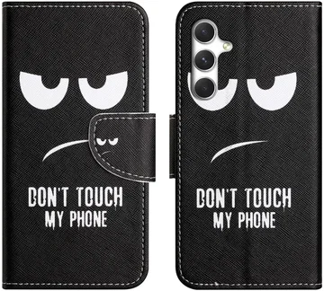 Samsung Galaxy A57 Hoesje Portemonnee Book Case Touch Print