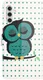 Samsung Galaxy A37 Hoesje Portemonnee Book Case Uil Print afbeelding 5