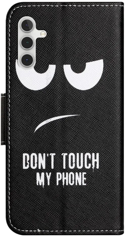 Samsung Galaxy A37 Hoesje Portemonnee Book Case Touch Print afbeelding 5