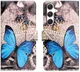 Samsung Galaxy A27 Hoesje Portemonnee Book Case Vlinder Print