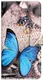 Samsung Galaxy A27 Hoesje Portemonnee Book Case Vlinder Print afbeelding 5