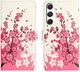 Samsung Galaxy A27 Hoesje Portemonnee Book Case Bloemen Print afbeelding 1