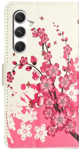Samsung Galaxy A27 Hoesje Portemonnee Book Case Bloemen Print afbeelding 5