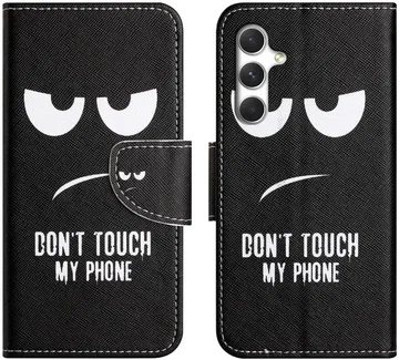 Samsung Galaxy A27 Hoesje Portemonnee Book Case Dont Touch My Phone
