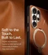 TORRAS Q Pro Leather Samsung S26 Ultra Hoesje MagSafe 360° Kickstand Bruin afbeelding 8