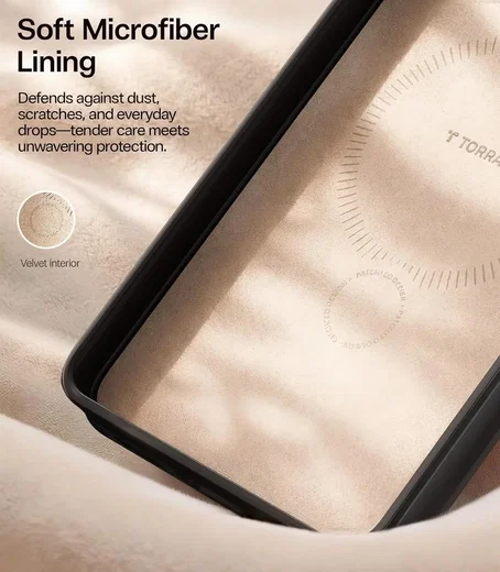 TORRAS Q Pro Leather Samsung S26 Ultra Hoesje MagSafe 360° Kickstand Bruin afbeelding 9