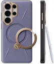 TORRAS Q Pro Leather Samsung S26 Ultra Hoesje MagSafe 360° Kickstand Paars