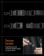 Spigen Universal Crossbody Lanyard Strap DA30M Zwart afbeelding 9