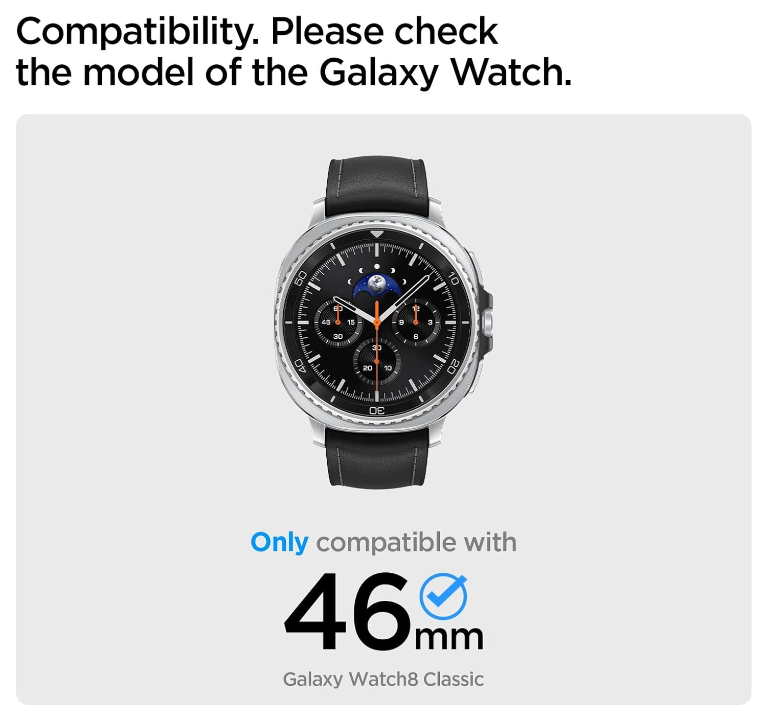 Spigen Bezel Tune Samsung Galaxy Watch 8 Classic Bezel Ring Protector afbeelding 6