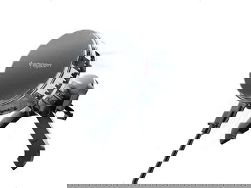 Spigen Essential MagSafe Telefoonhouder Auto met Opladen 25W Zwart