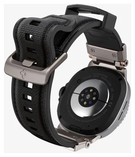 Spigen DuraPro Armor - Samsung Galaxy Watch 8 Bandje - Zwart afbeelding 12