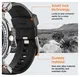 Spigen DuraPro Armor - Samsung Galaxy Watch 8 Bandje - Zwart afbeelding 5