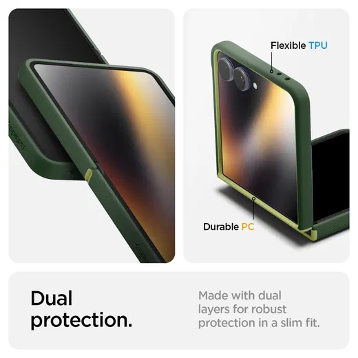 Spigen Nano Pop MagFit Samsung Galaxy Z Flip 7 Hoesje MagSafe Back Cover Groen afbeelding 5