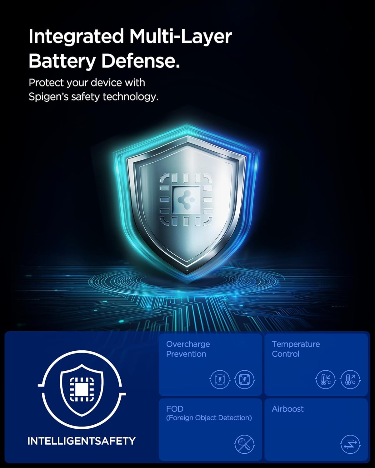 Spigen Essential MagFit Qi2 Draadloze Auto Oplader Ventilatie Zwart afbeelding 6