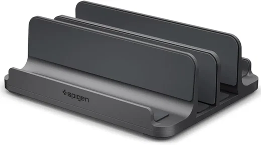 Spigen Verticale Verstelbare Laptop en Tablet Standaard LD208-S4 Grijs afbeelding 1