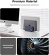 Spigen Verticale Verstelbare Laptop en Tablet Standaard LD208-S4 Grijs afbeelding 5
