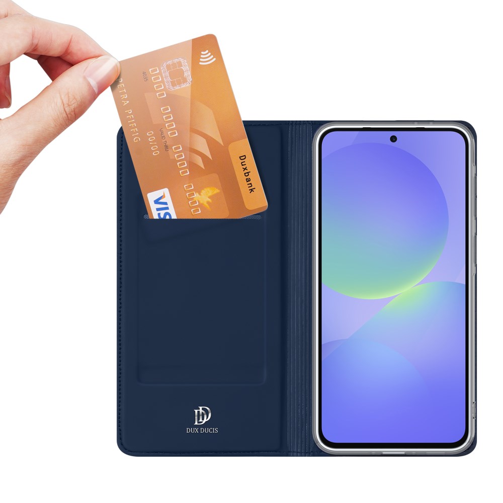 Dux Ducis Skin Pro Samsung Galaxy A37 Hoesje Portemonnee Book Case Blauw afbeelding 6