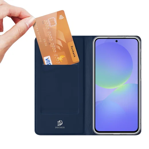 Dux Ducis Skin Pro Samsung Galaxy A37 Hoesje Portemonnee Book Case Blauw afbeelding 6