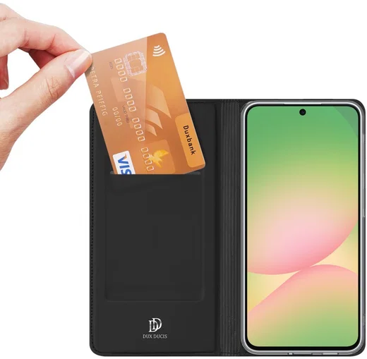 Dux Ducis Skin Pro Samsung Galaxy A57 Hoesje Portemonnee Book Case Zwart afbeelding 5