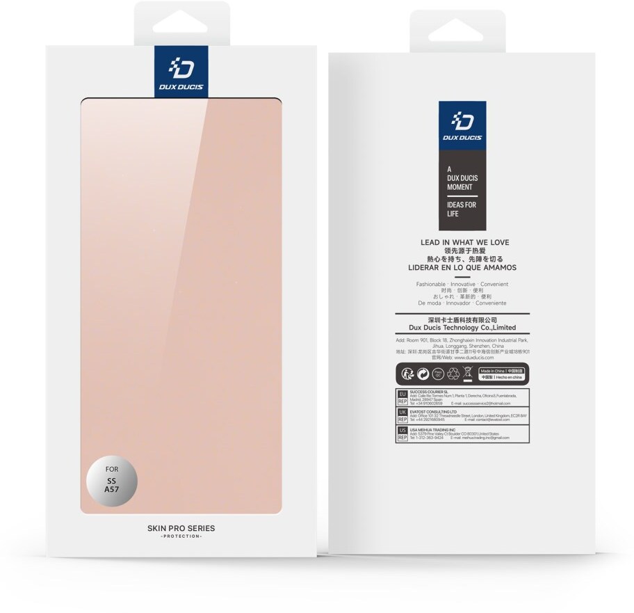Dux Ducis Skin Pro Samsung Galaxy A57 Hoesje Portemonnee Book Case Roze afbeelding 10