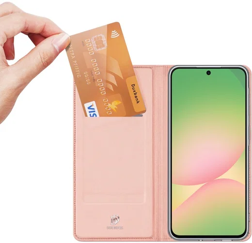Dux Ducis Skin Pro Samsung Galaxy A57 Hoesje Portemonnee Book Case Roze afbeelding 7