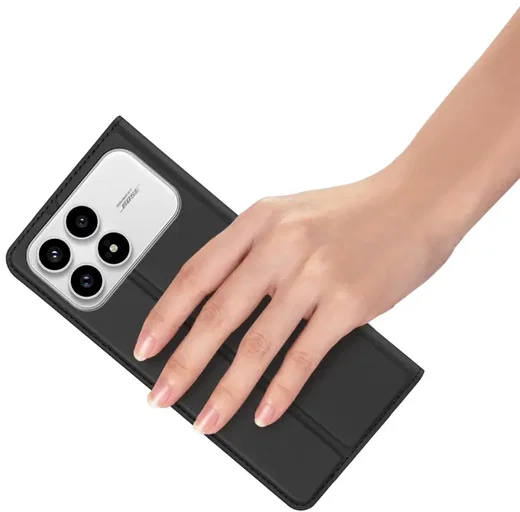 Dux Ducis Skin Pro Xiaomi Poco F8 Pro Hoesje Portemonnee Book Case Zwart afbeelding 8