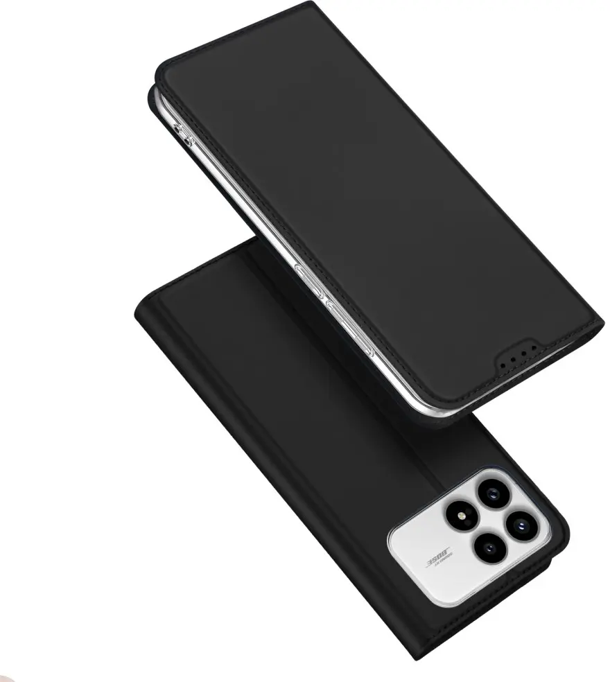 Dux Ducis Skin Pro Xiaomi Poco F8 Pro Hoesje Portemonnee Book Case Zwart afbeelding 1