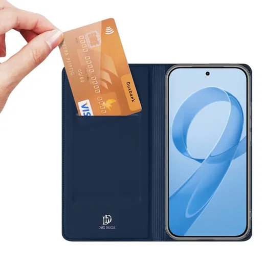 Dux Ducis Skin Pro Xiaomi Poco F8 Pro Hoesje Portemonnee Book Case Blauw afbeelding 4