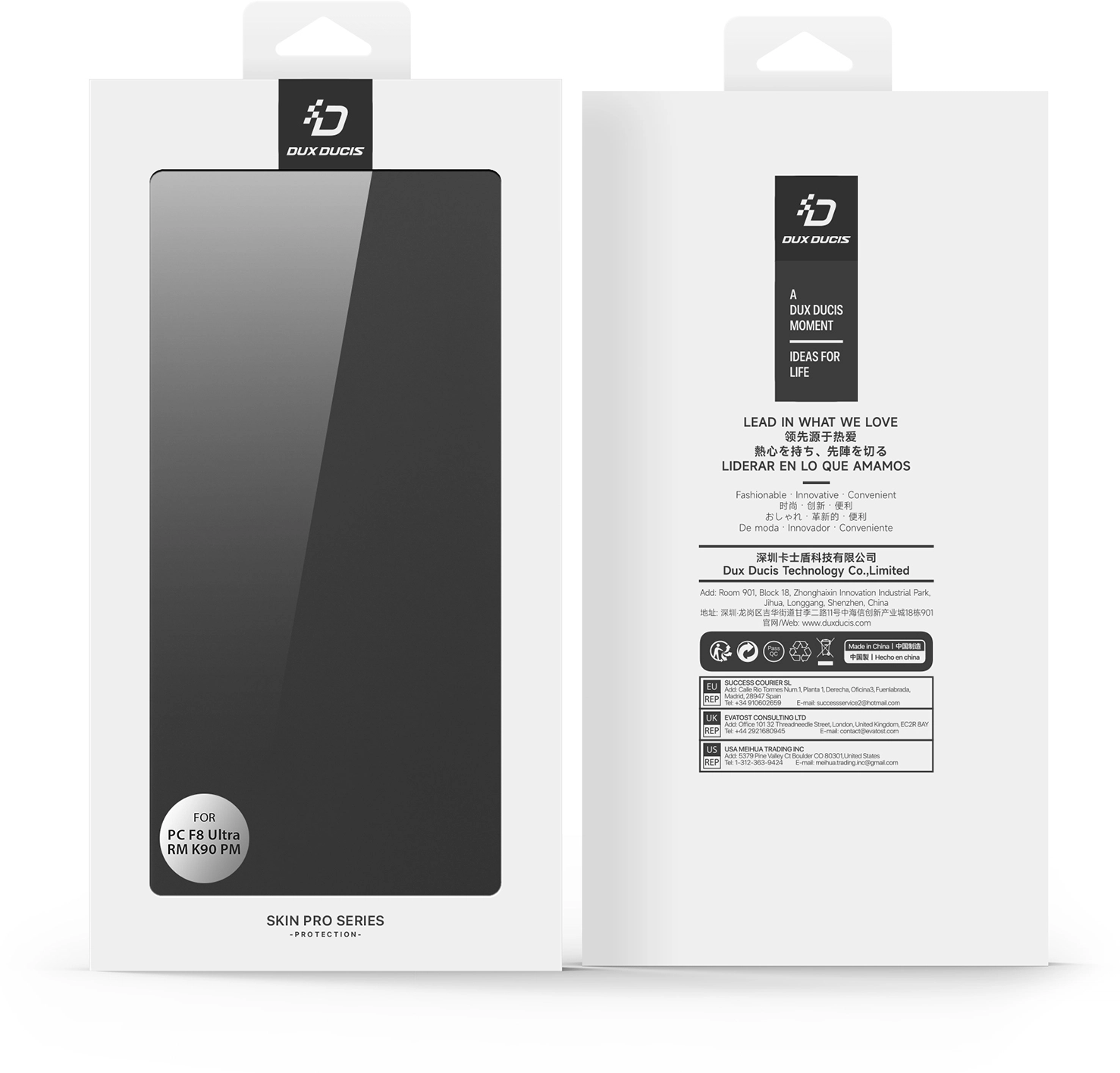 Dux Ducis Skin Pro Xiaomi Poco F8 Ultra Hoesje Portemonnee Book Case Zwart afbeelding 8
