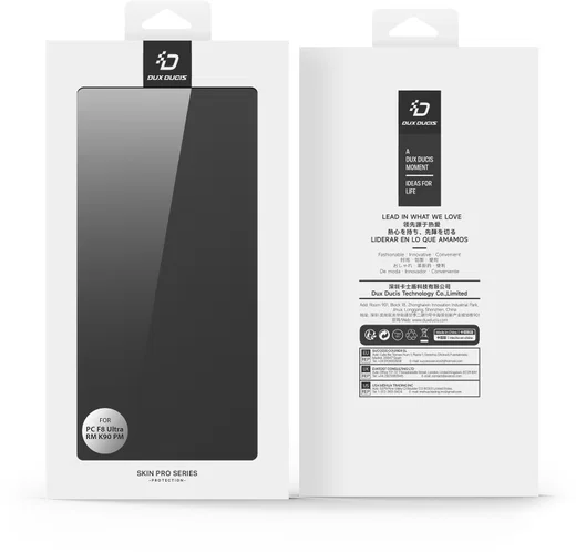 Dux Ducis Skin Pro Xiaomi Poco F8 Ultra Hoesje Portemonnee Book Case Zwart afbeelding 8