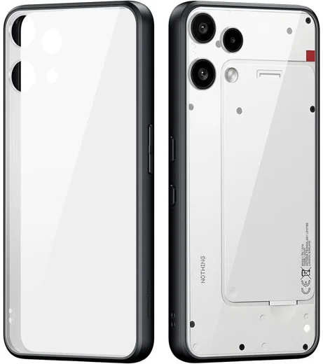 Dux Ducis Aimo Nothing Phone (3a) Lite Hoesje Back Cover Zwart afbeelding 2