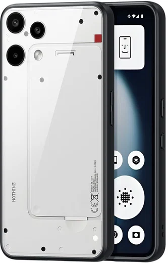 Dux Ducis Aimo Nothing Phone (3a) Lite Hoesje Back Cover Zwart afbeelding 1