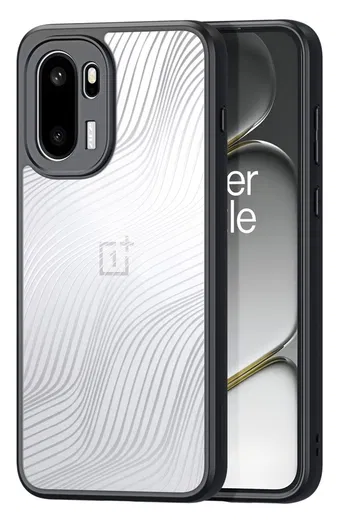 Dux Ducis Aimo OnePlus Ace 6 / Ace 6T / 15R  Hoesje Back Cover Zwart afbeelding 1