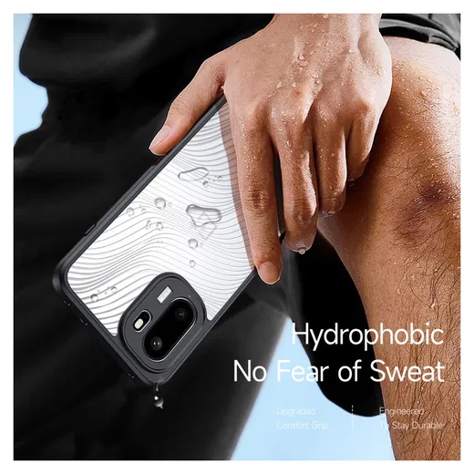 Dux Ducis Aimo OnePlus Ace 6 / Ace 6T / 15R  Hoesje Back Cover Zwart afbeelding 6