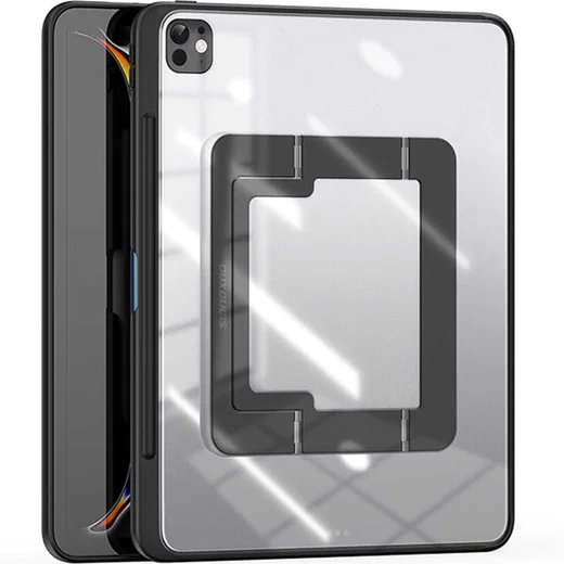 Dux Ducis Axis Apple iPad Pro 13 (2024/2025) Hoes Zwart afbeelding 2