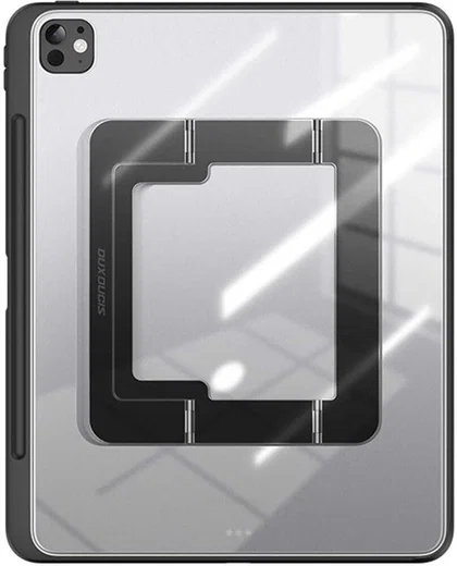 Dux Ducis Axis Apple iPad Pro 13 (2024/2025) Hoes Zwart afbeelding 4