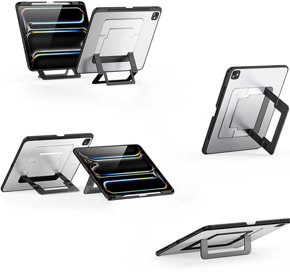 Dux Ducis Axis Apple iPad Pro 13 (2024/2025) Hoes Zwart afbeelding 8