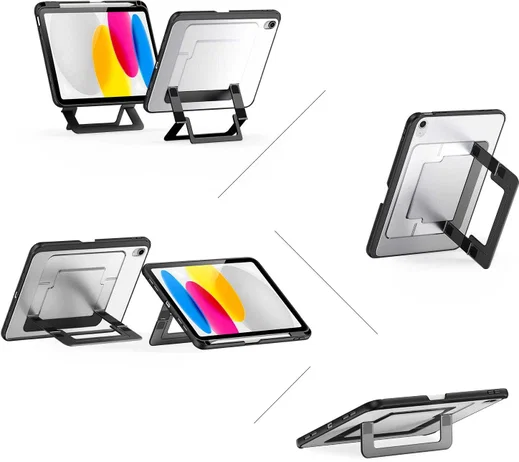 Dux Ducis Axis Apple iPad 10 2022 / iPad 11 2025 Hoes Zwart afbeelding 10