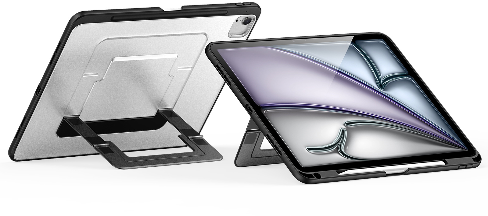 Dux Ducis Axis Hoes voor iPad Air 13 (2024/2025) Zwart afbeelding 5