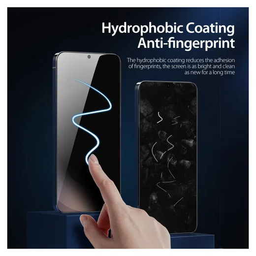 Dux Ducis Samung Galaxy S26 Plus Screen Protector Privacy Tempered Glass 9H afbeelding 6