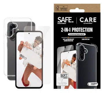 PanzerGlass CARE Bundel Samsung Galaxy A56 Hoesje Transparant + Screen Protector
