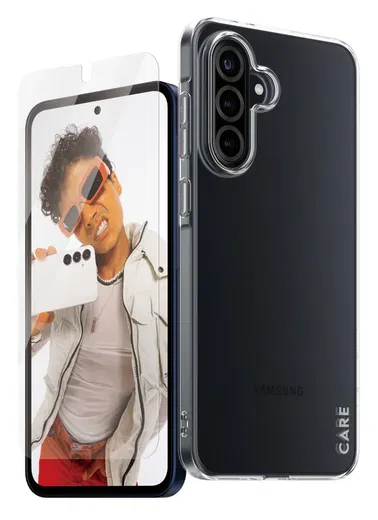 PanzerGlass CARE Bundel Samsung Galaxy A36 Hoesje Transparant + Screen Protector afbeelding 2