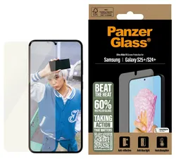 PanzerGlass All In One Samsung Galaxy S25 Plus Screen Protector afbeelding