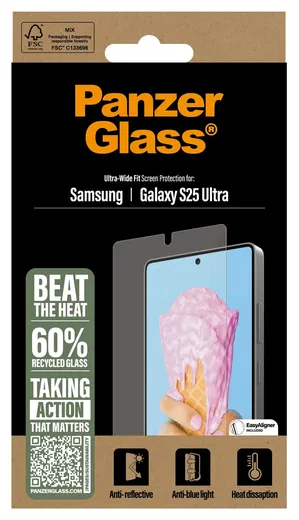 PanzerGlass All In One Samsung Galaxy S25 Ultra Screen Protector afbeelding 4