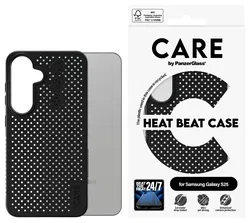 PanzerGlass CARE Heat Beat Samsung Galaxy S25 Hoesje Zwart afbeelding